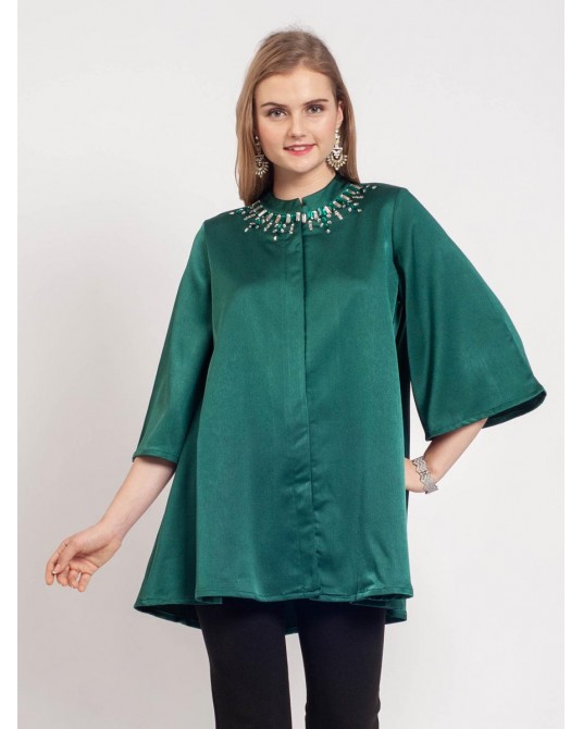 Neelam Turmaline Blouse