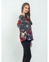 Clover Peony Bloom Blouse