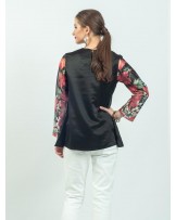 Callista Hibiscus Flower Blouse