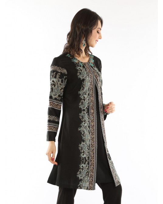 Neo Paisley Dress