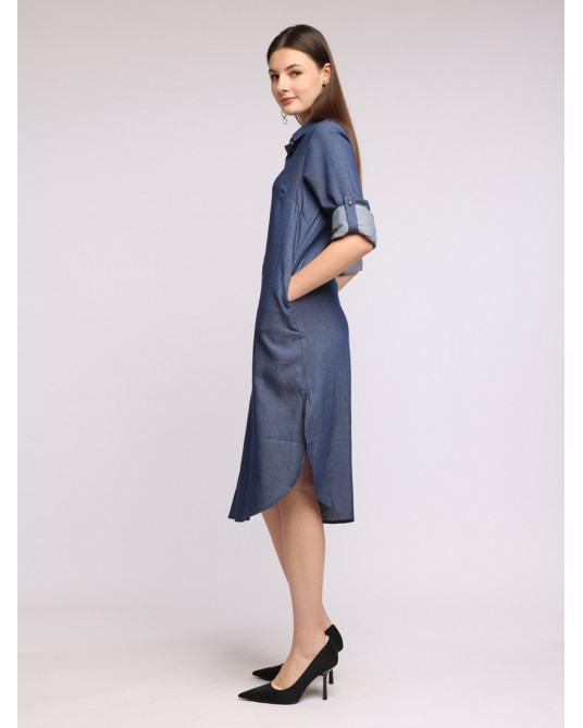 Valley Mazarine Shirt Dress