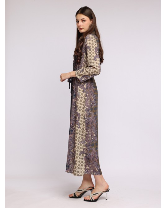 Waverly Paisley Shirt Dress