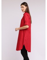 Valley Cherry Shirt Dress