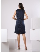 Inner Navy Midi Dress