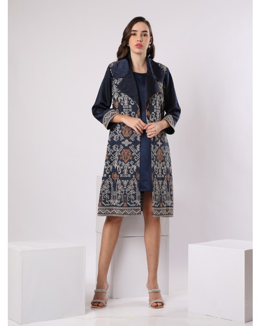 Tanzanite Midi Jacket
