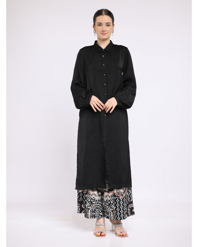 Zuri Black Long Shirt