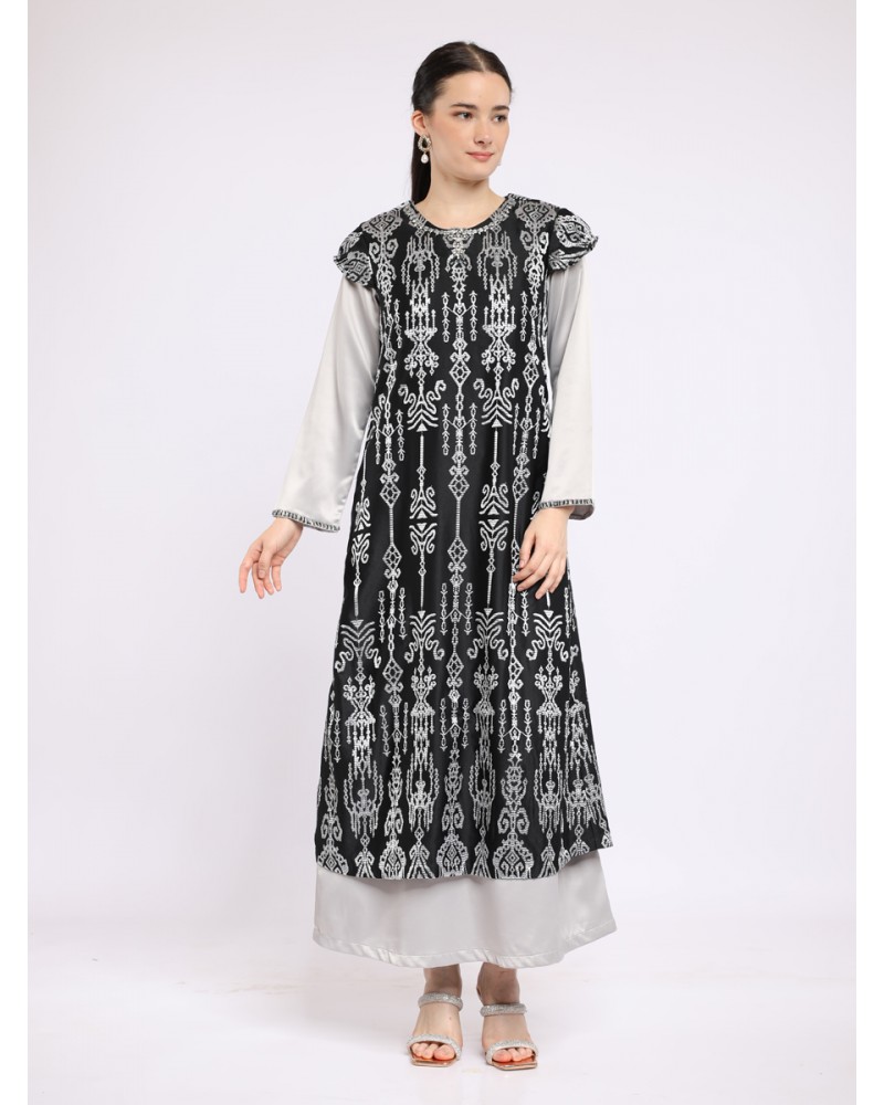 Sarina Tribal Maxi Dress
