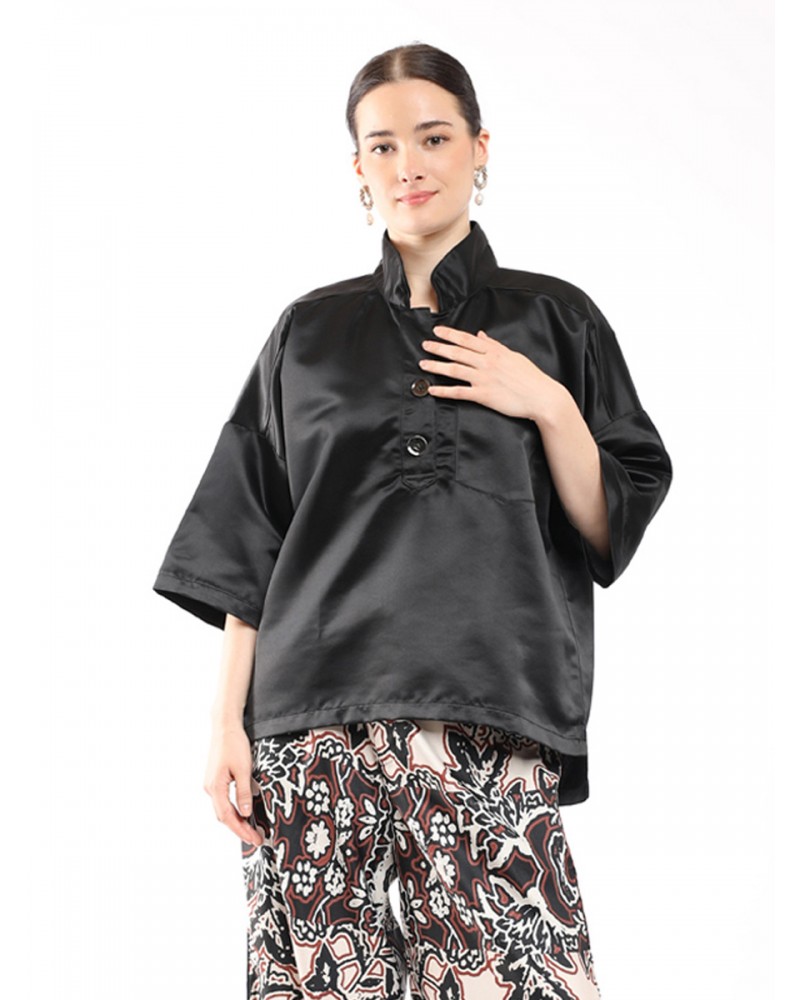 Black Kaimana Blouse