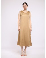 Milica Golden Brown Dress