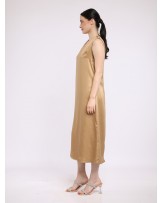 Milica Golden Brown Dress