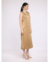 Milica Golden Brown Dress