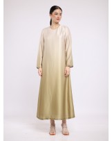 Fahira Olive Gradation Dress