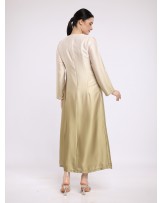 Fahira Olive Gradation Dress