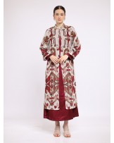 Rubby Ikat Maxi Dress Set