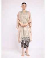 Yara Creamy Olive Kaftan