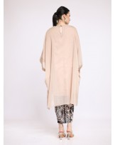 Yara Creamy Olive Kaftan