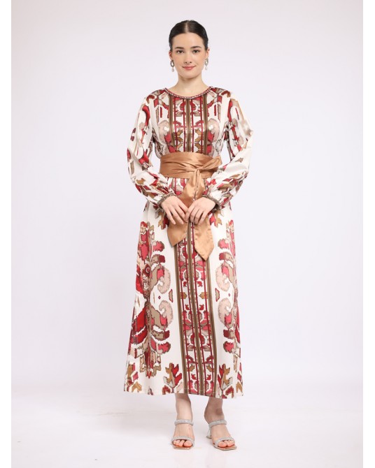 Rubby Ikat Maxi Dress