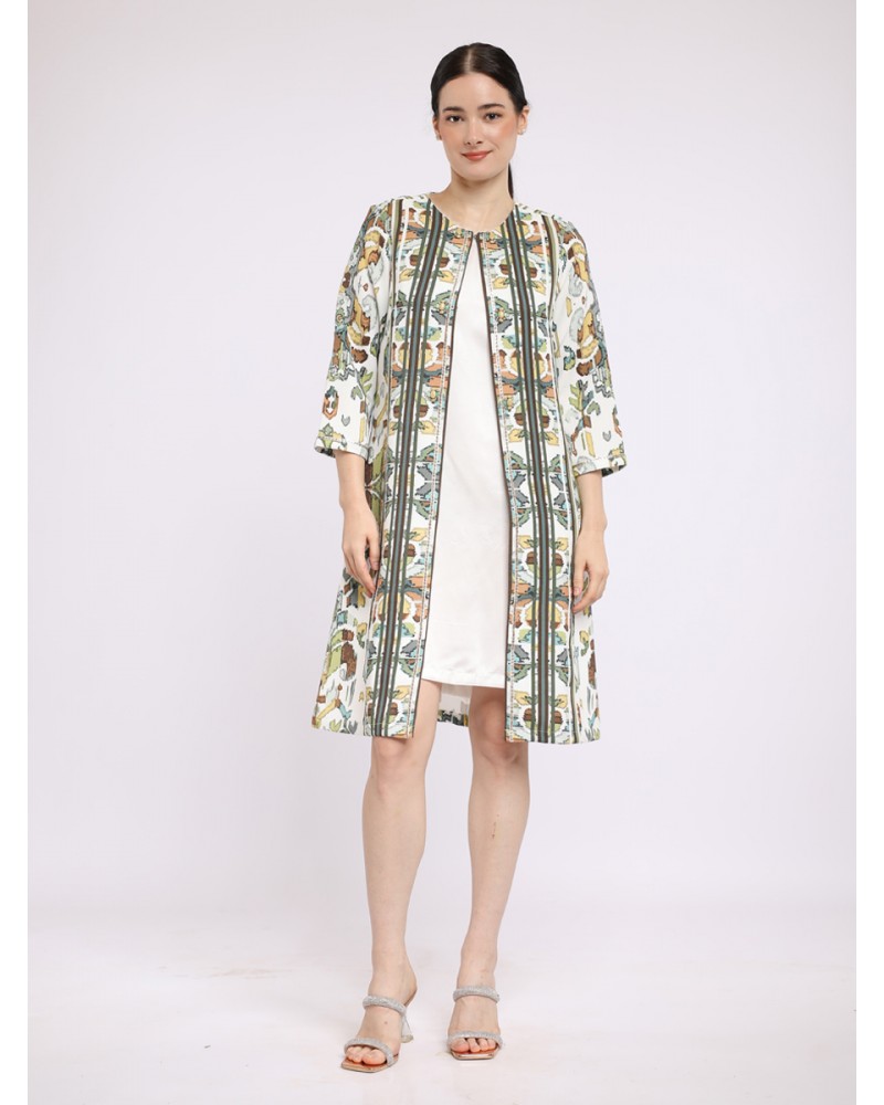 Olive Ikat Jacket
