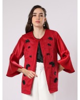 Liany Red Petals Jacket