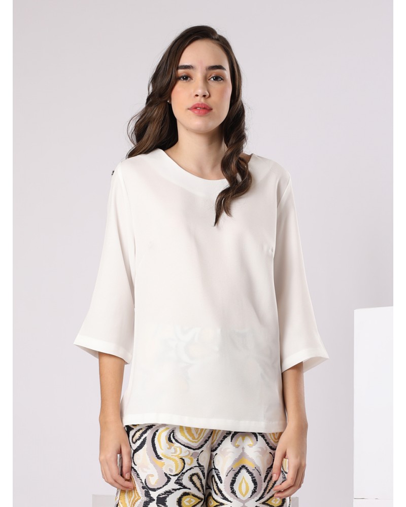 Ilona Off-White Blouse