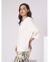 Ilona Off-White Blouse