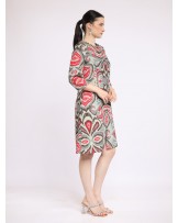 Grey Barong Ikat Jacket