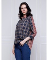 Blue Red Check Boggy Shirt