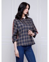 Blue Red Check Boggy Shirt