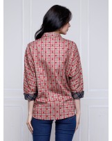 Blue Red Check Boggy Shirt