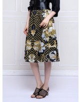 Golden Flower Skirt