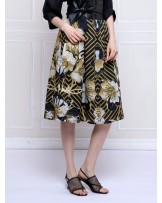 Golden Flower Skirt