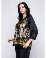 Golden Flower Blouse