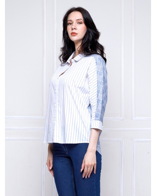 Blue White Boggy Shirt