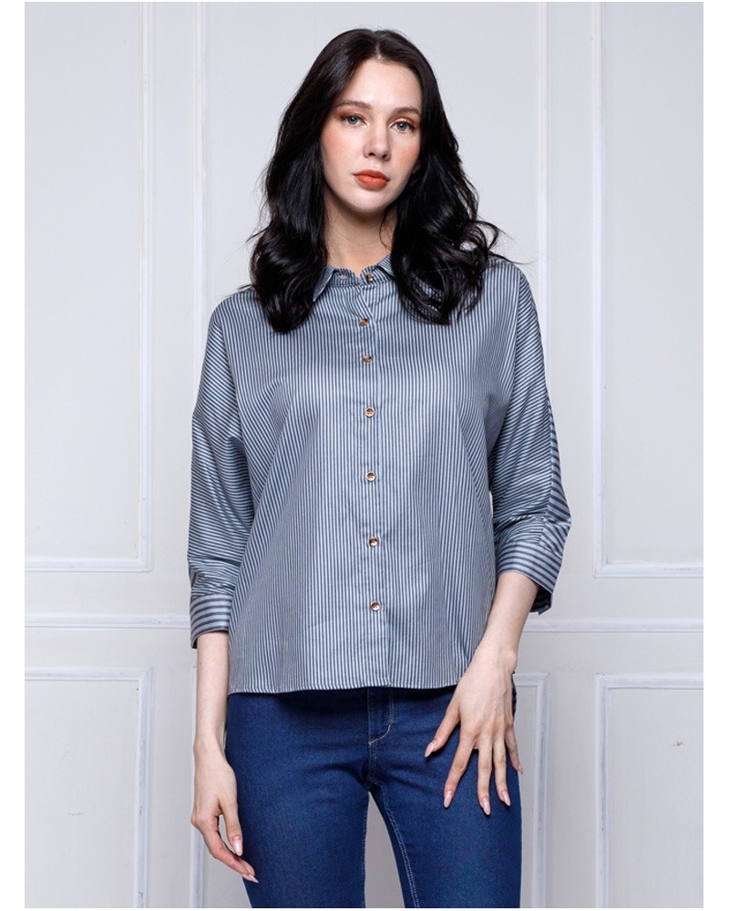 Stripey Grey Boggy Shirt