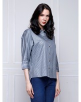 Stripey Grey Boggy Shirt