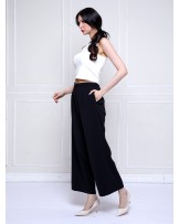Black Valentino Palazzo Pants