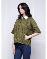 Olive Blomish Shirt