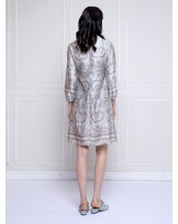 Winter Flower H-Line Dress