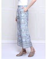 Winter Flower Palazzo Pants