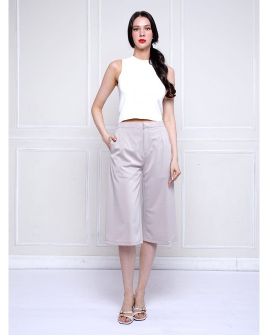 Khakis Cropped Culottes
