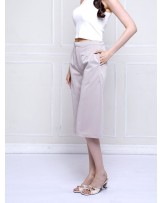 Khakis Cropped Culottes