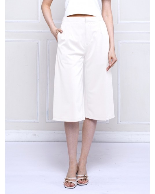 Off-White Cropped Culottes
