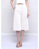Off-White Cropped Culottes