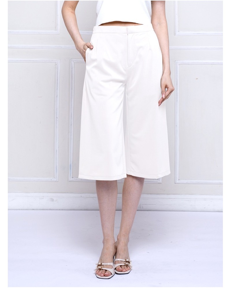 Off-White Cropped Culottes