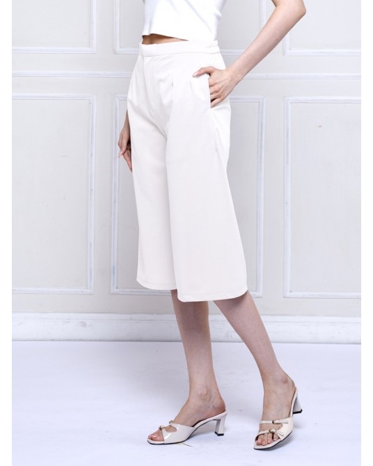 Off-White Cropped Culottes