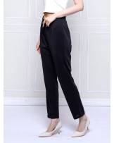 The Modern Tailored Black Trouser