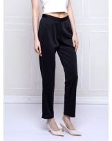The Modern Tailored Black Trouser