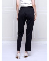 The Modern Tailored Black Trouser