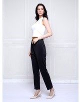 The Modern Tailored Black Trouser