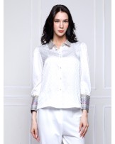 Boho Chic Spring Garden Shirt